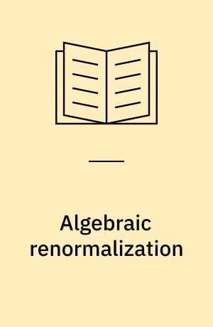 Algebraic renormalization : perturbative renormalization, symmetries and anomalies