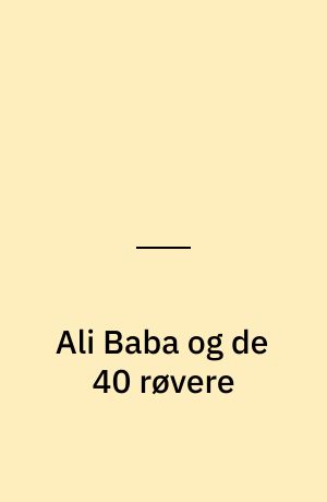 Ali Baba og de 40 røvere