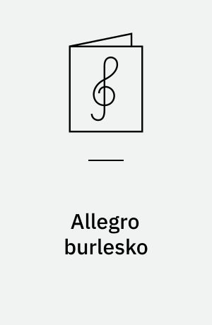 Allegro burlesko : aus der Sonate Op. 88 No. 3: für Violine & Klavier