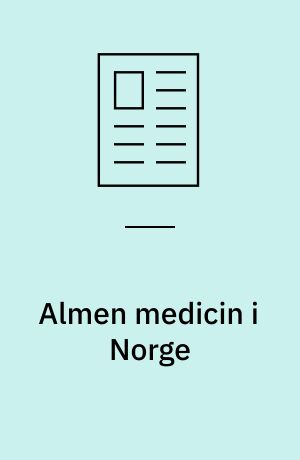 Almen medicin i Norge