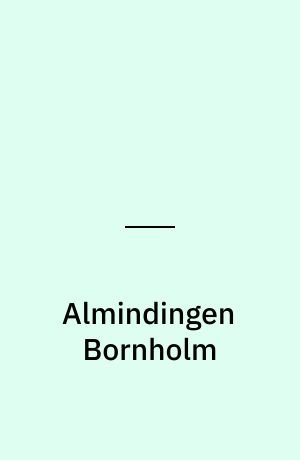 Almindingen Bornholm