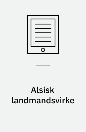 Alsisk landmandsvirke