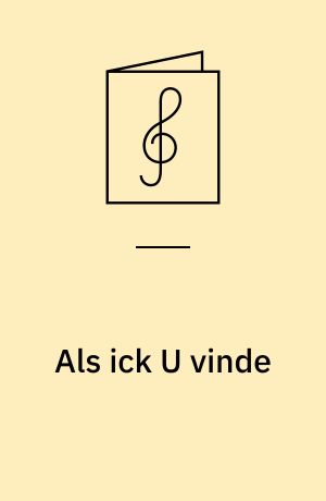 Als ick U vinde