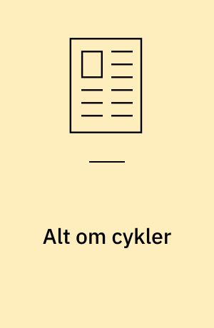 Alt om cykler