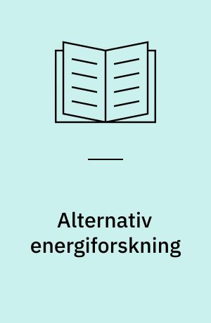 Alternativ energiforskning