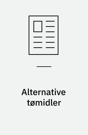 Alternative tømidler : er alternative tømidler bedre end almindelig vejsalt, og hvad er grundlaget for vurdering, når der skal vælges produkt
