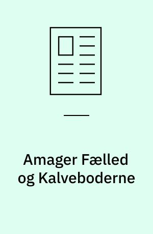 Amager Fælled og Kalveboderne