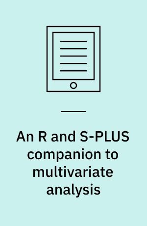 An R and S-PLUS companion to multivariate analysis
