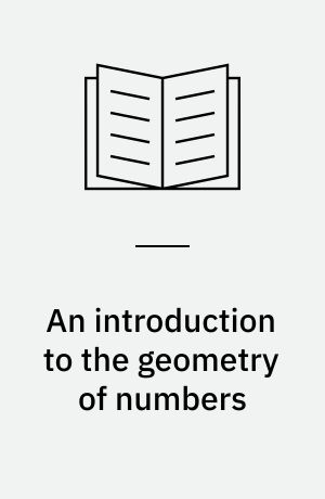 An introduction to the geometry of numbers