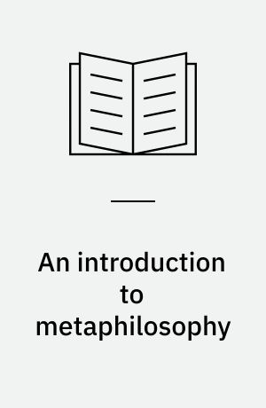 An introduction to metaphilosophy