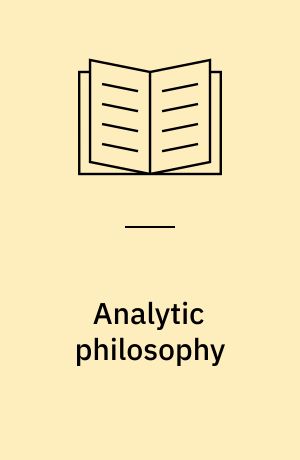 Analytic philosophy : the history of an illusion