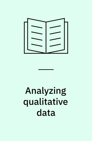 Analyzing qualitative data