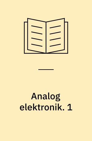 Analog elektronik. 1