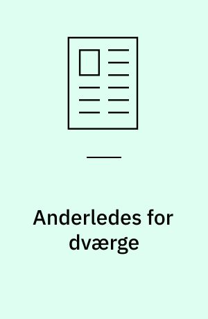 Anderledes for dværge : Dexter Gordon i København
