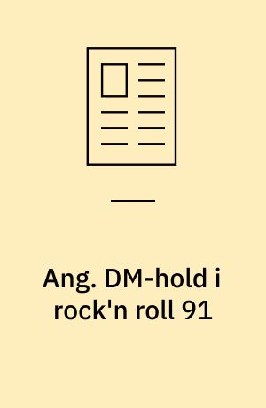 Ang. DM-hold i rock'n roll 91