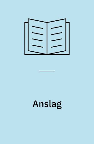 Anslag : teater- og dramafagets didaktik og metode