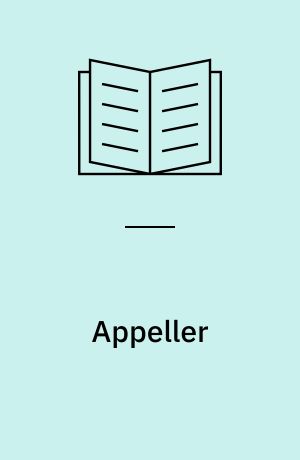 Appeller : æstetik i det 20. århundredes danske lyrik