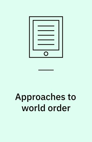 Approaches to world order