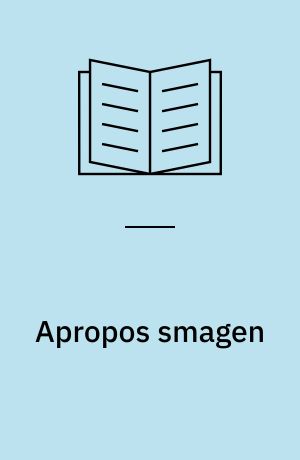 Apropos smagen : repræsentation, mad, danskpædagogik og andre problemer omkring Ludvig Holbergs Peder Pårs