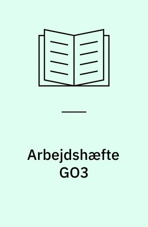 Arbejdshæfte GO3 : geografi for 3.-5.klasse