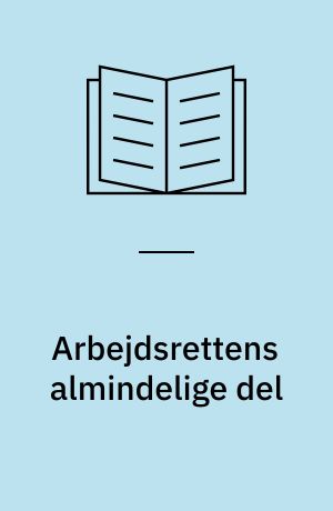 Arbejdsrettens almindelige del