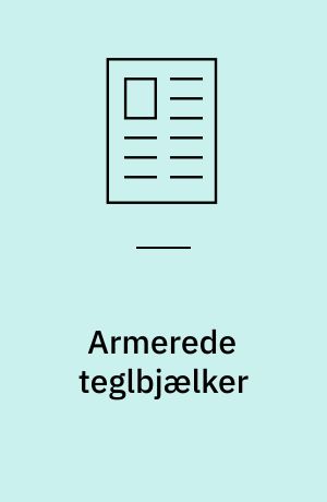 Armerede teglbjælker