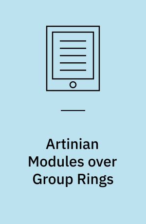 Artinian Modules over Group Rings