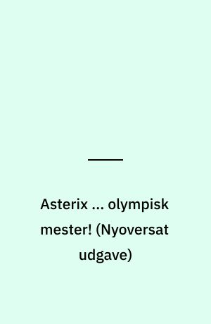 Asterix ... olympisk mester!