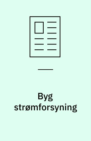 Byg strømforsyning