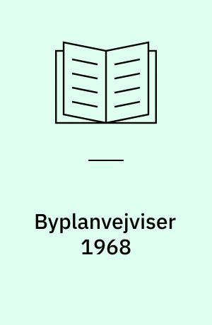 Byplanvejviser 1968