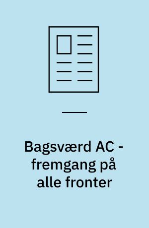 Bagsværd AC - fremgang på alle fronter