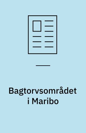 Bagtorvsområdet i Maribo