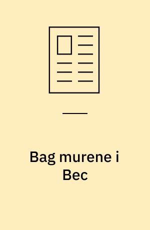 Bag murene i Bec : om den stadige aktualitet og reception af Anselms ontologiske gudsbevis