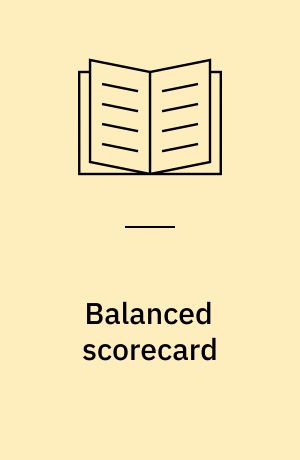 Balanced scorecard