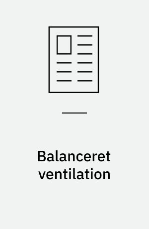Balanceret ventilation