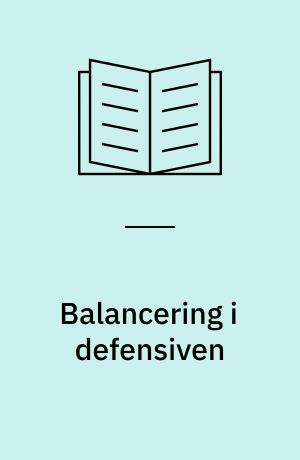 Balancering i defensiven : efter åbning 1 træk i farve