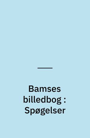 Bamses billedbog : Spøgelser