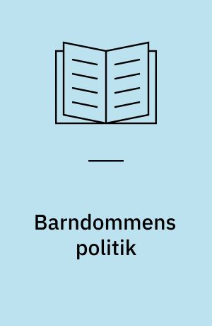 Barndommens politik