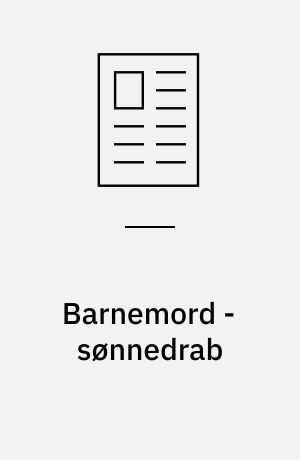 Barnemord - sønnedrab