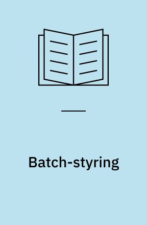 Batch-styring : - Del 2: Datastrukturer og sproganvisninger : - Part 2: Data structures and guidelines for languages