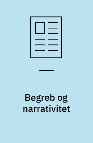 Begreb og narrativitet