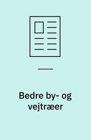 Bedre by- og vejtræer