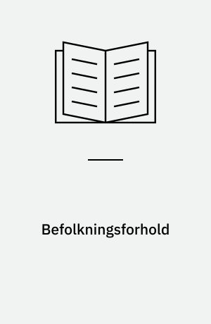 Befolkningsforhold