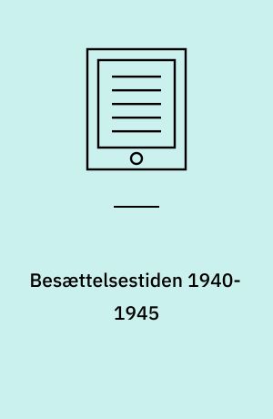 Besættelsestiden 1940-1945