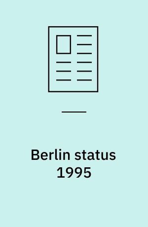 Berlin status 1995