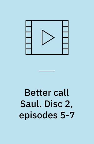 Better call Saul. Disc 2, episodes 5-7 (Stor skrift)