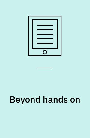 Beyond hands on : incorporating kinesthetic learning in an undergraduate paleontology class