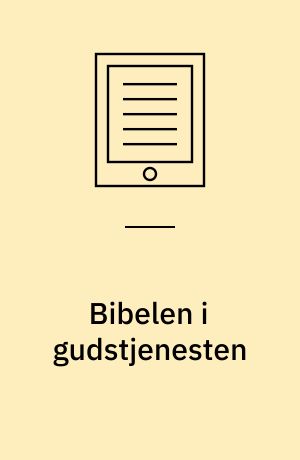 Bibelen i gudstjenesten
