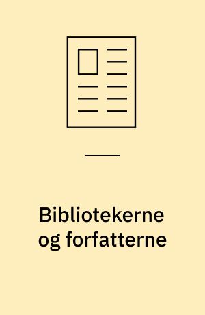 Bibliotekerne og forfatterne