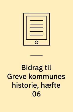 Bidrag til Greve kommunes historie, hæfte 06 : Tune sogn, år 1836